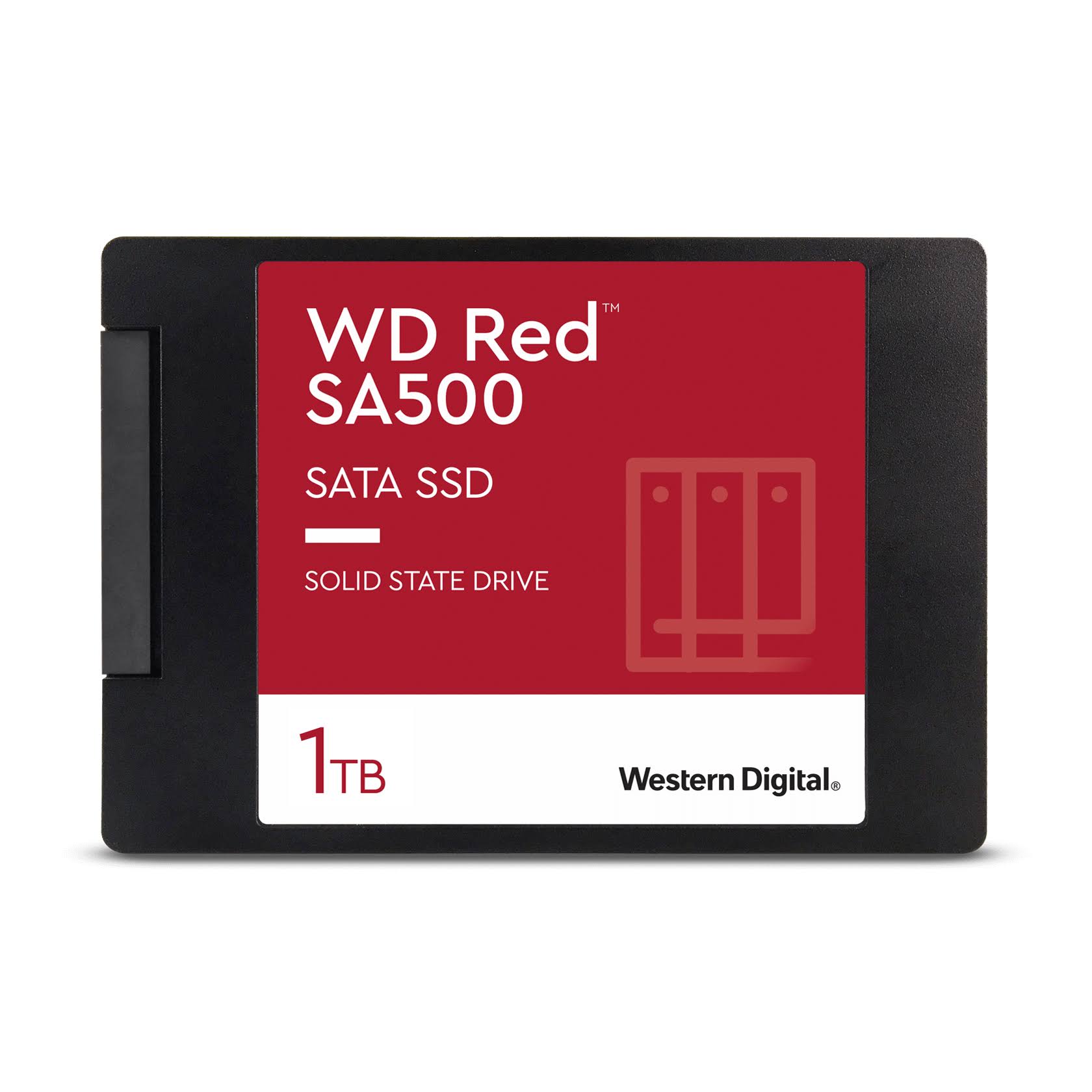WD Red SA500 NAS SATA 1 TB Internal SSD – 2.5×22 – WDS100T1R0A – SATA 6Gb/s - Image 2