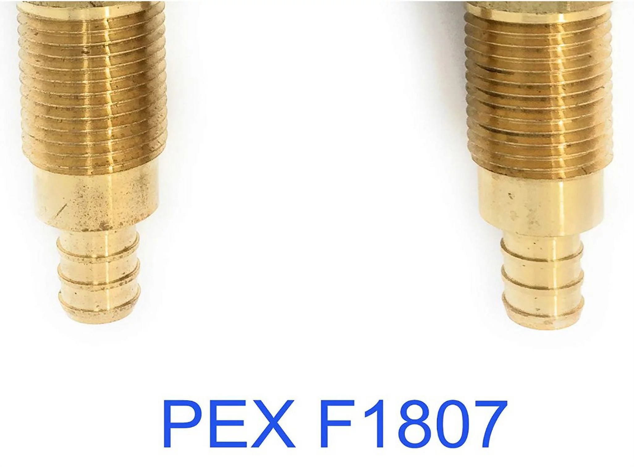 OUTLET BOX and VALVES WITH WATER HAMMER ARRESTOR 1/2 F1807 PEX x 3/4 MHT Hose Male Connector Washing Machines Assembly Kit Long Shank Lead Free Easy Shutoff Hookup with Copper Risers - Image 3