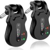 LEKATO 5.8Ghz Wireless Guitar System 4 Channels Audio Digital Guitar Transmitter Receiver 300 Feet Transmission Range